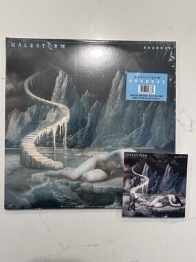 Halestorm Everest Signed Autographed Dark Plum Galaxy Vinyl- #3